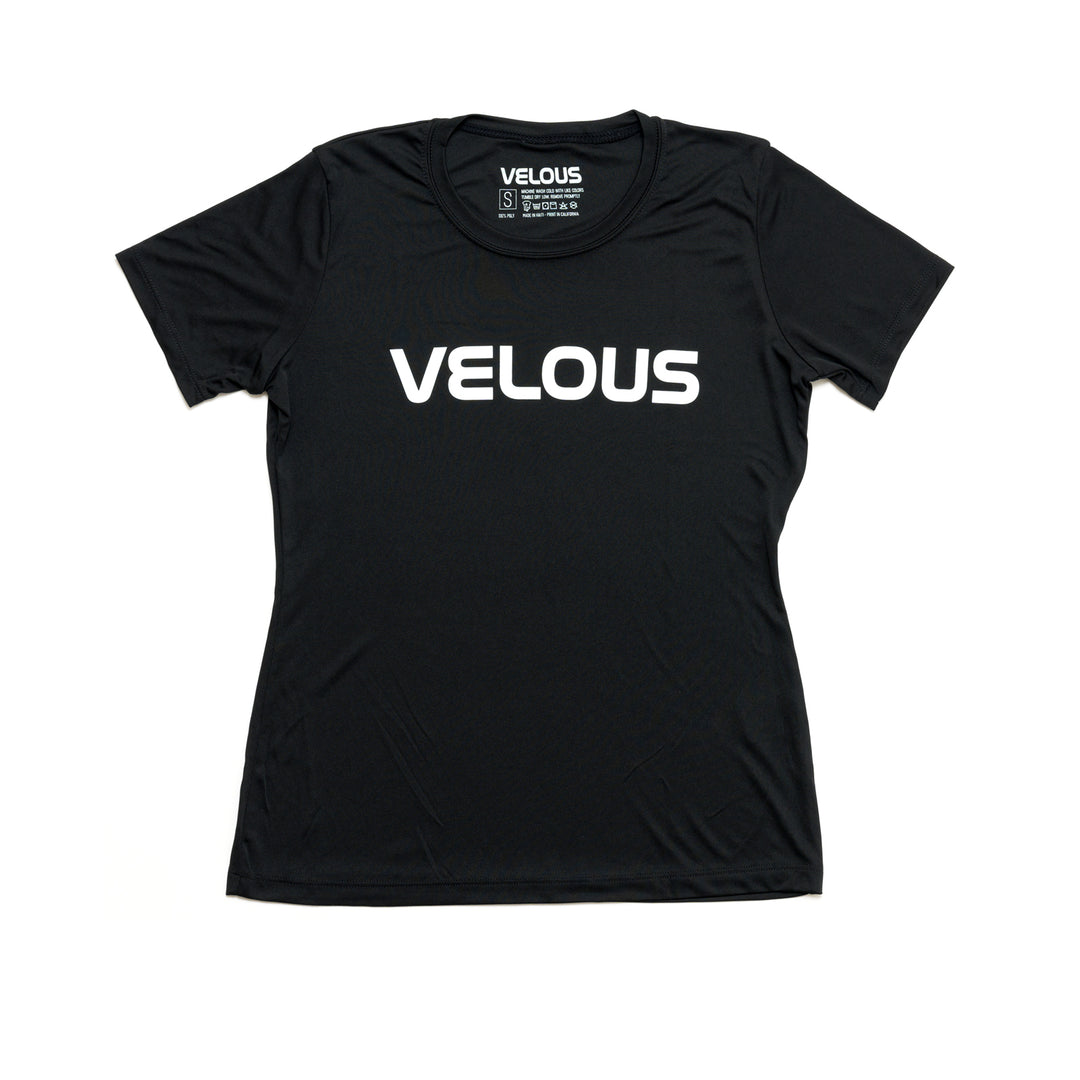 Women's Active Tech Short Sleeve black