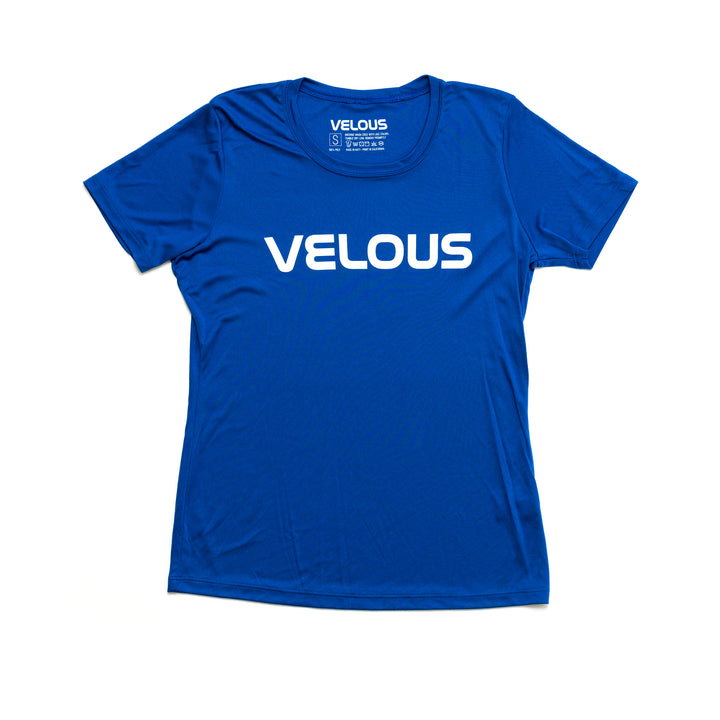 Women's Active Tech Short Sleeve  blue