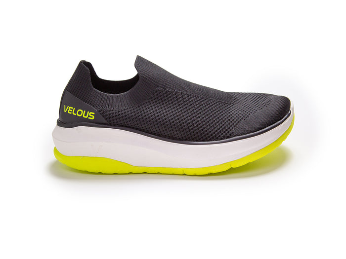 VELOUS Vernonia Slip-On in Grey/White on grass