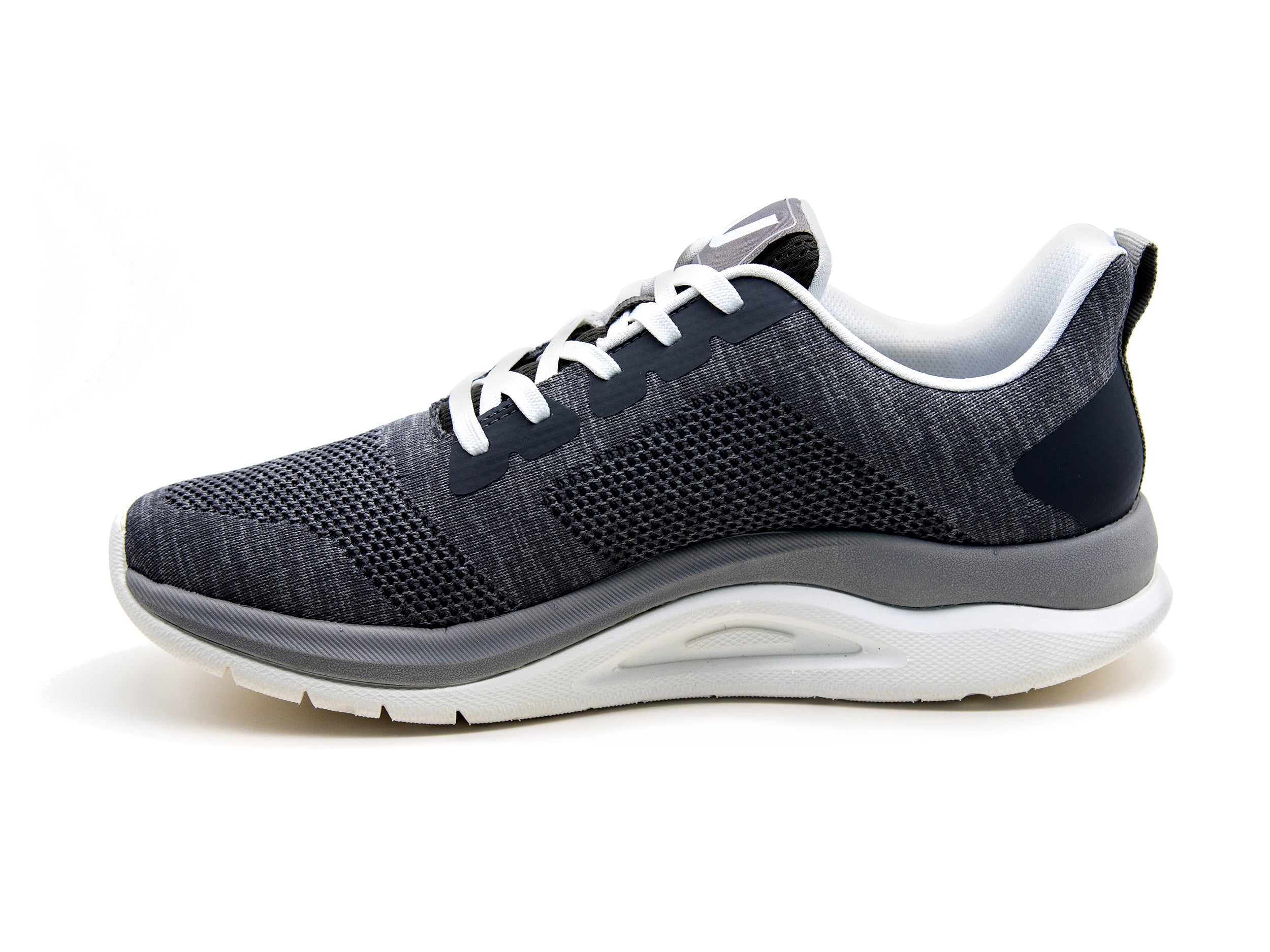 Buy Grey Lace-Up Mesh Sneakers for Men